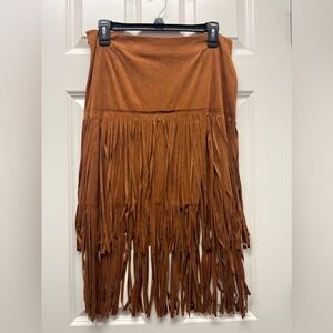 Fringe skirt